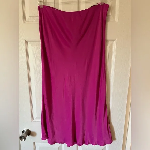 Anthropologie Tilda Midi Slip Skirt - Picture 5 of 6